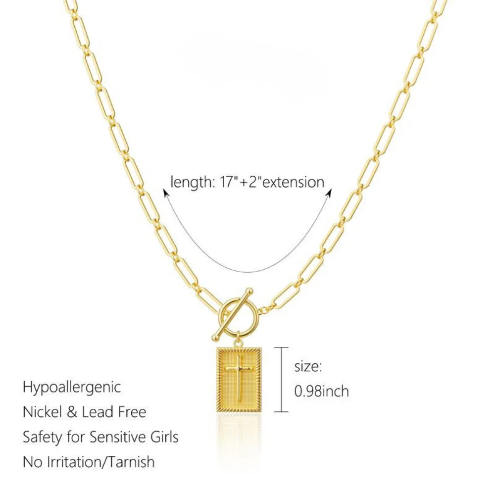 Cross Choker Necklace - Image 3