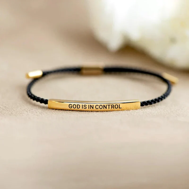 God Is In Control Bracelet - Image 4