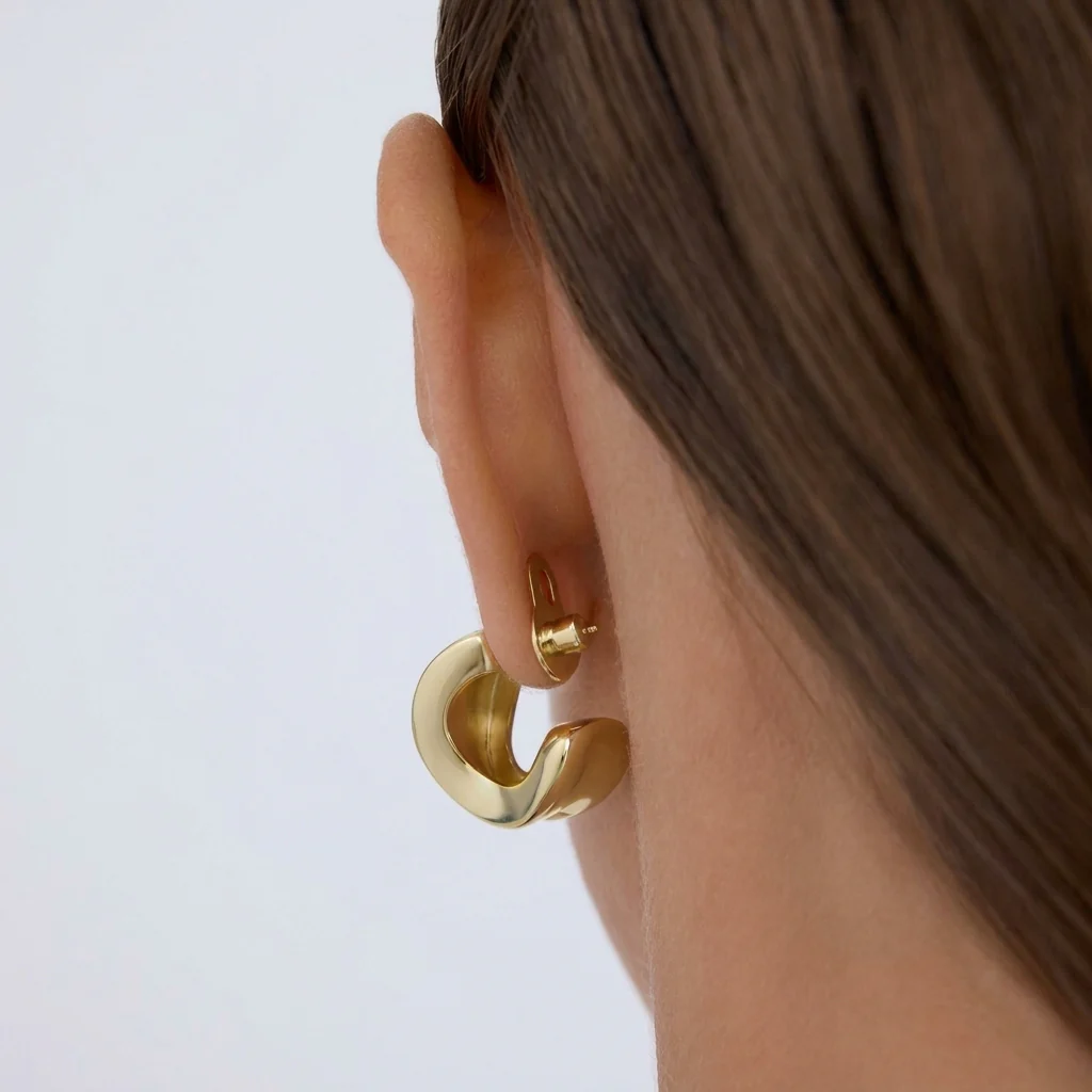 Gold Plated Lobe Lifter Earring Backings - Image 2