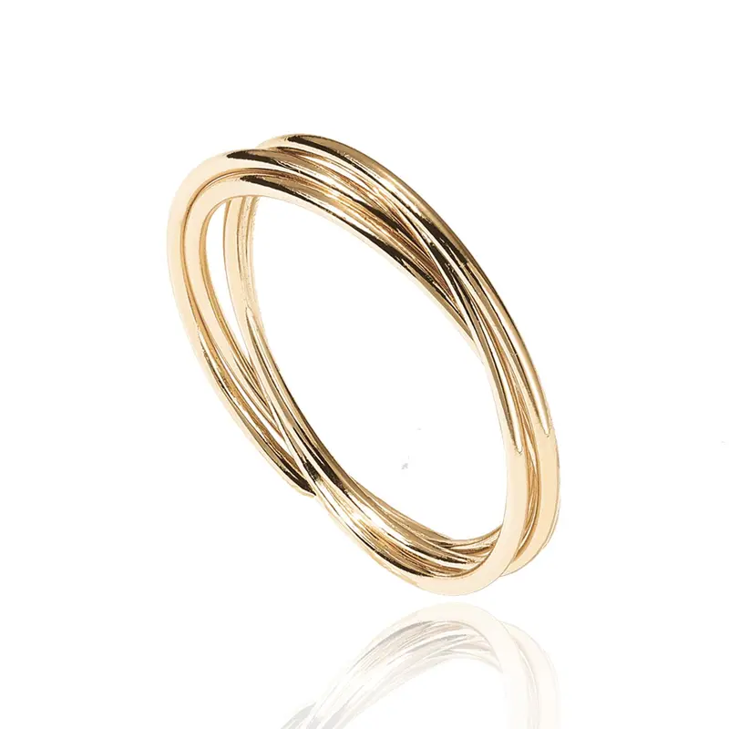 Interlocked Fidget Ring For Women - Image 6
