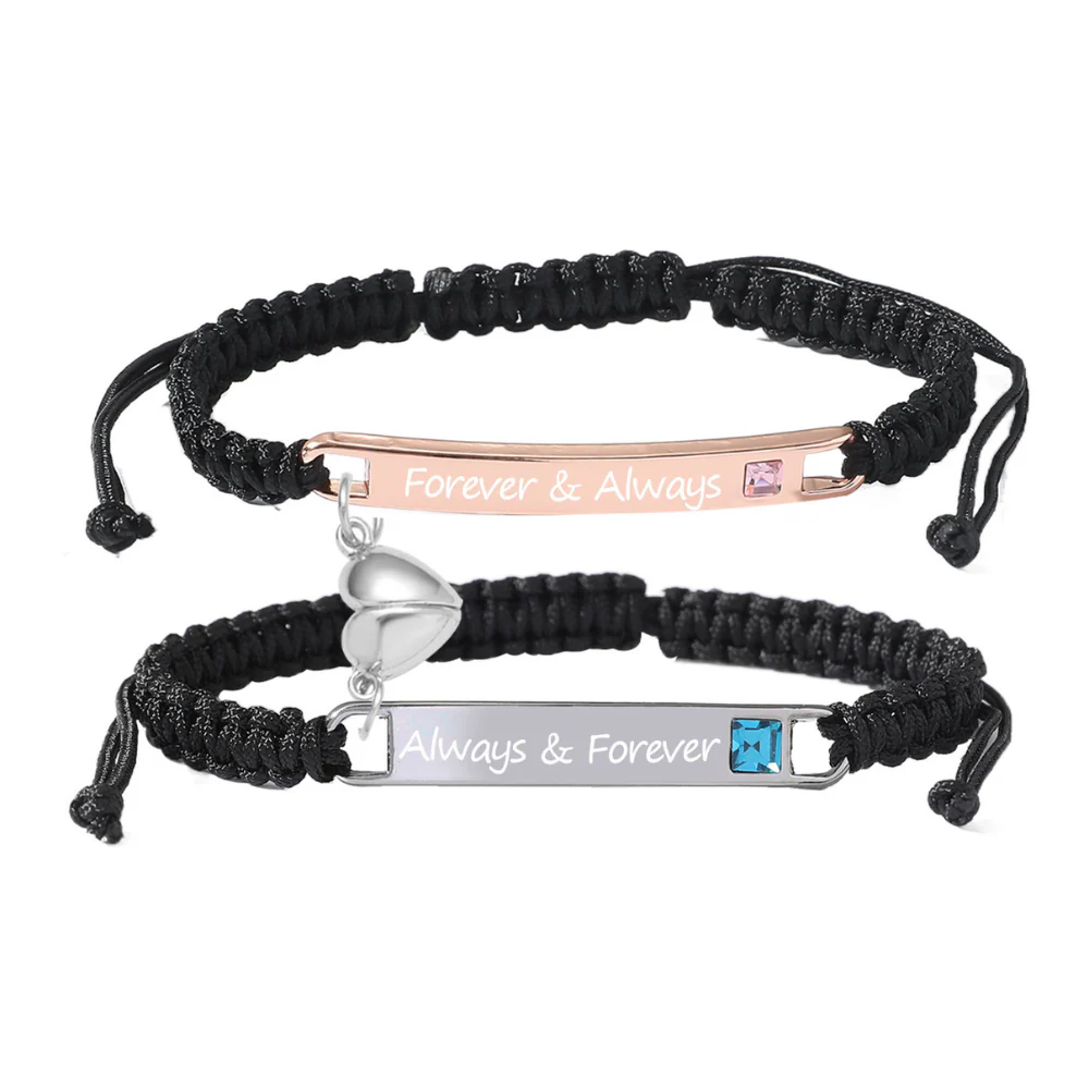 Magnetic Hearts Couples Bracelet - Image 6
