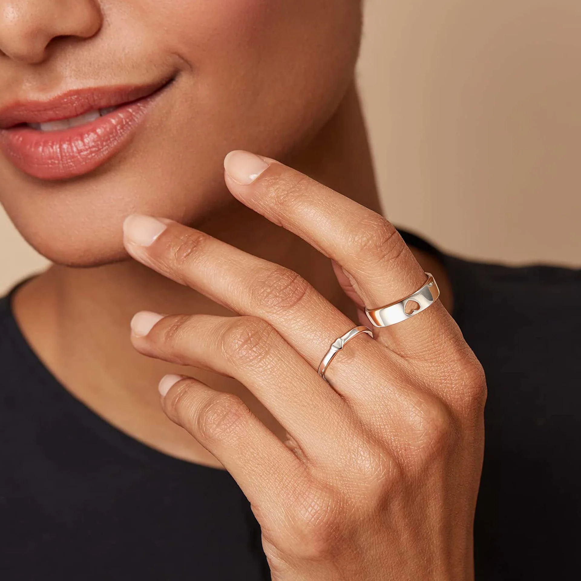 Matching Hearts Ring - Image 3