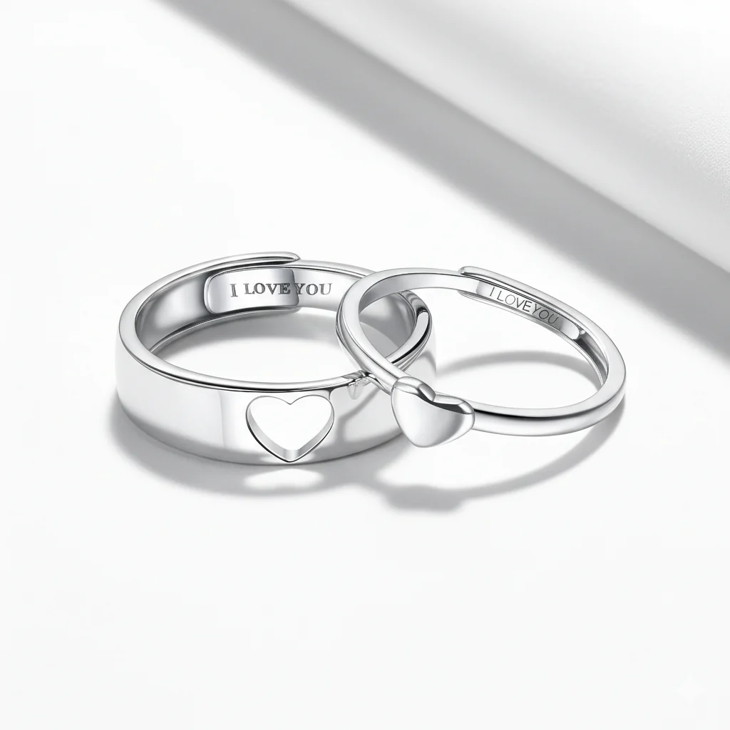 Matching Hearts Ring - Image 5