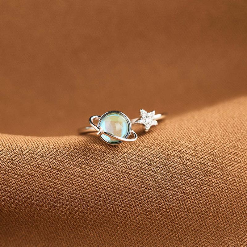 Star and Moon Ring For Daughter - Image 7