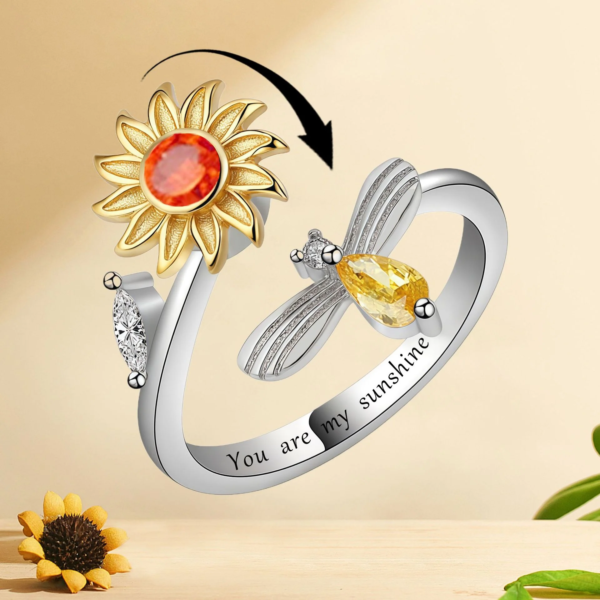 You Are My Sunshine Ring - Image 6